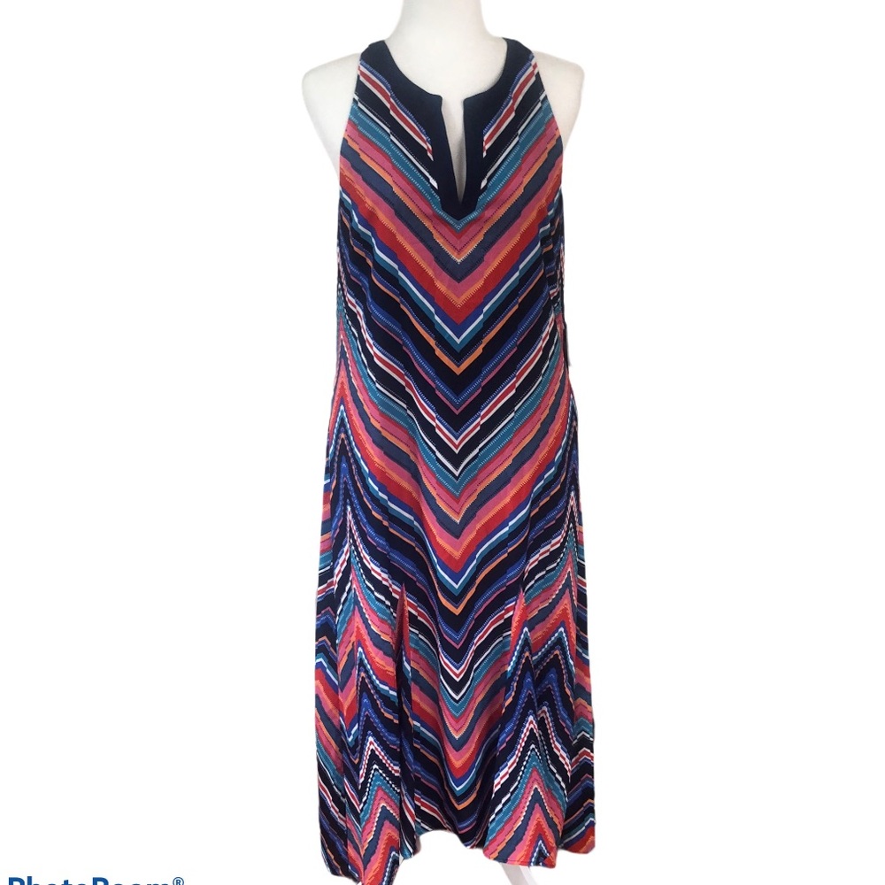 Laundry by Shelli Segal Print Midi Dress 12